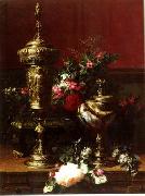 unknow artist Floral, beautiful classical still life of flowers.056 oil painting reproduction